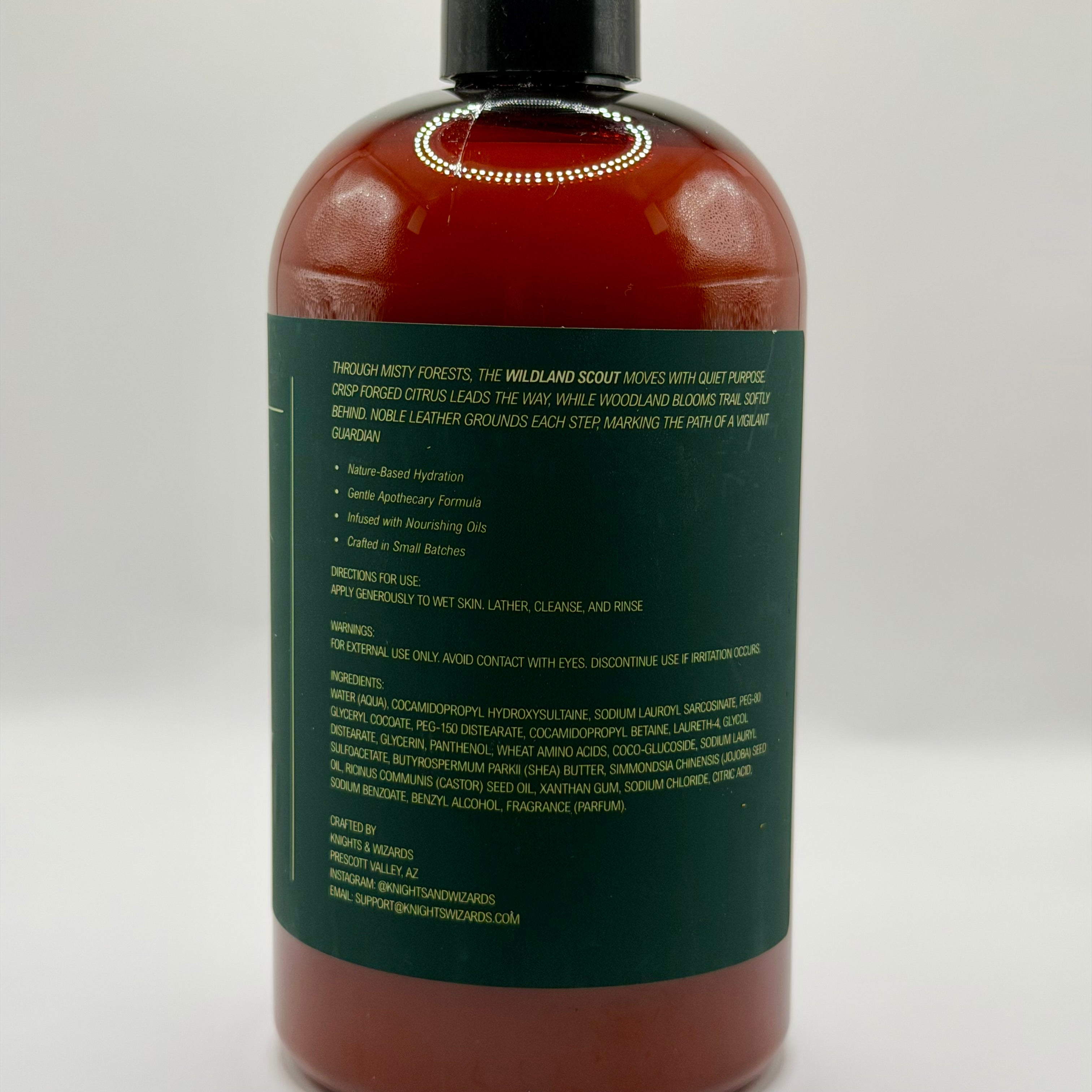 Wildland Scout - Leather & Citrus Body Wash