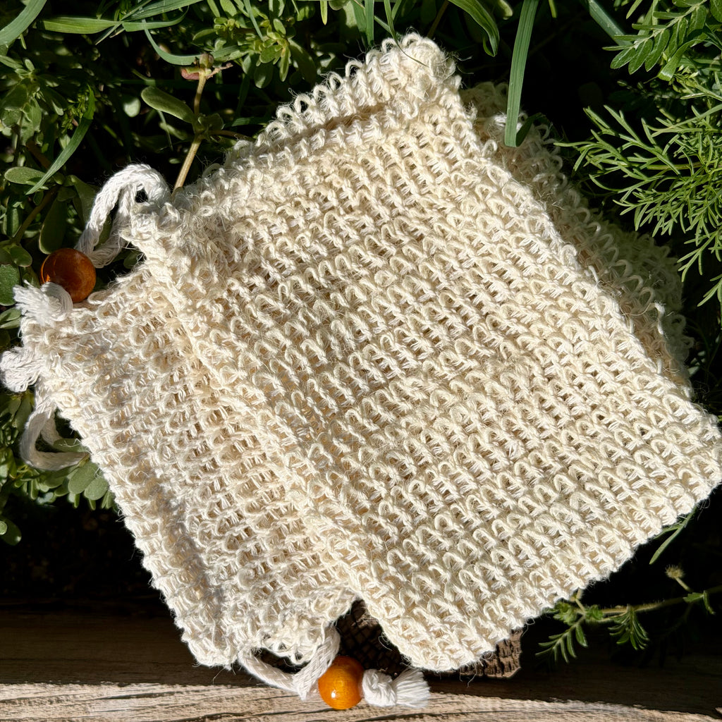 Squire's Sack - Sisal Soap Saver Pouch