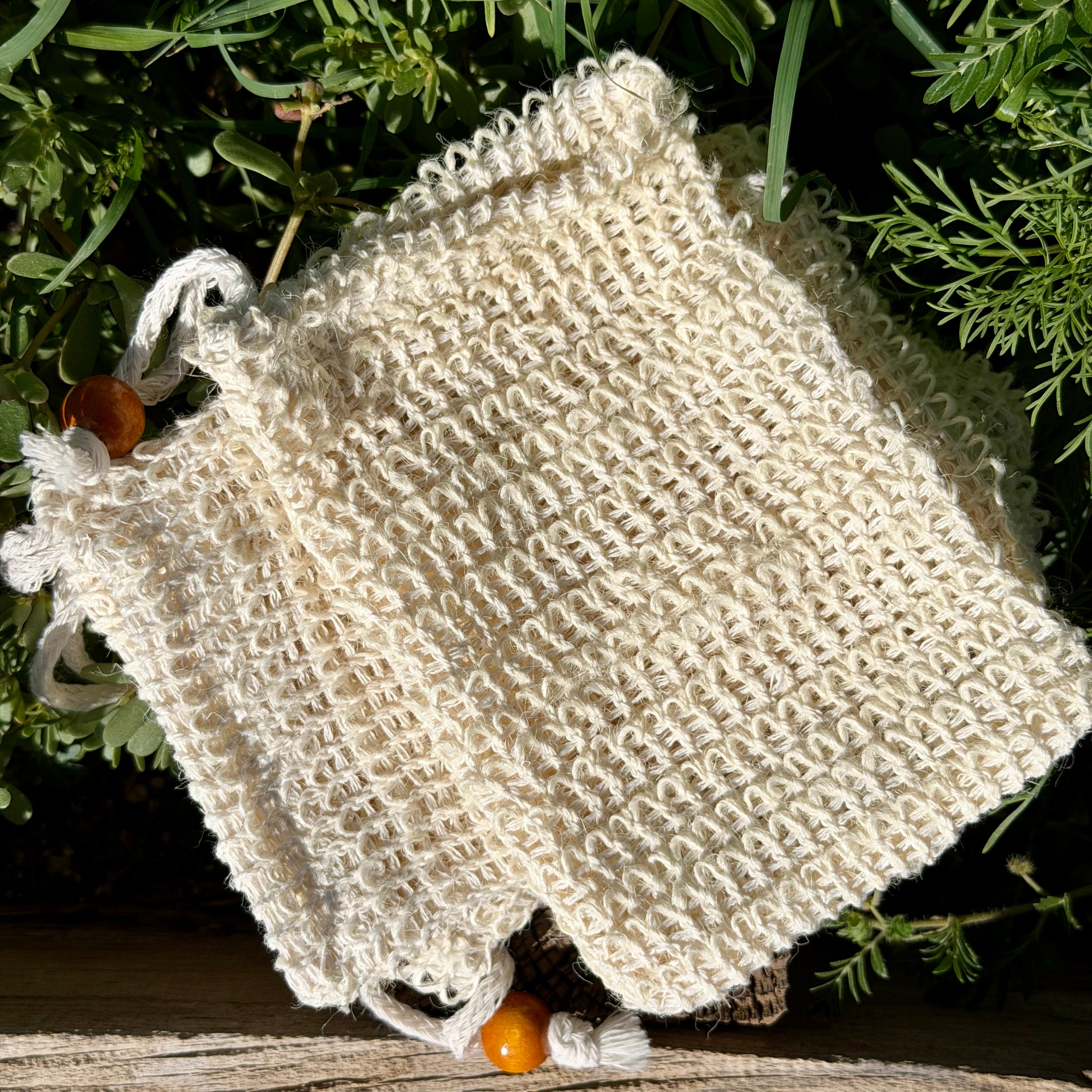 Squire's Sack - Sisal Soap Saver Pouch