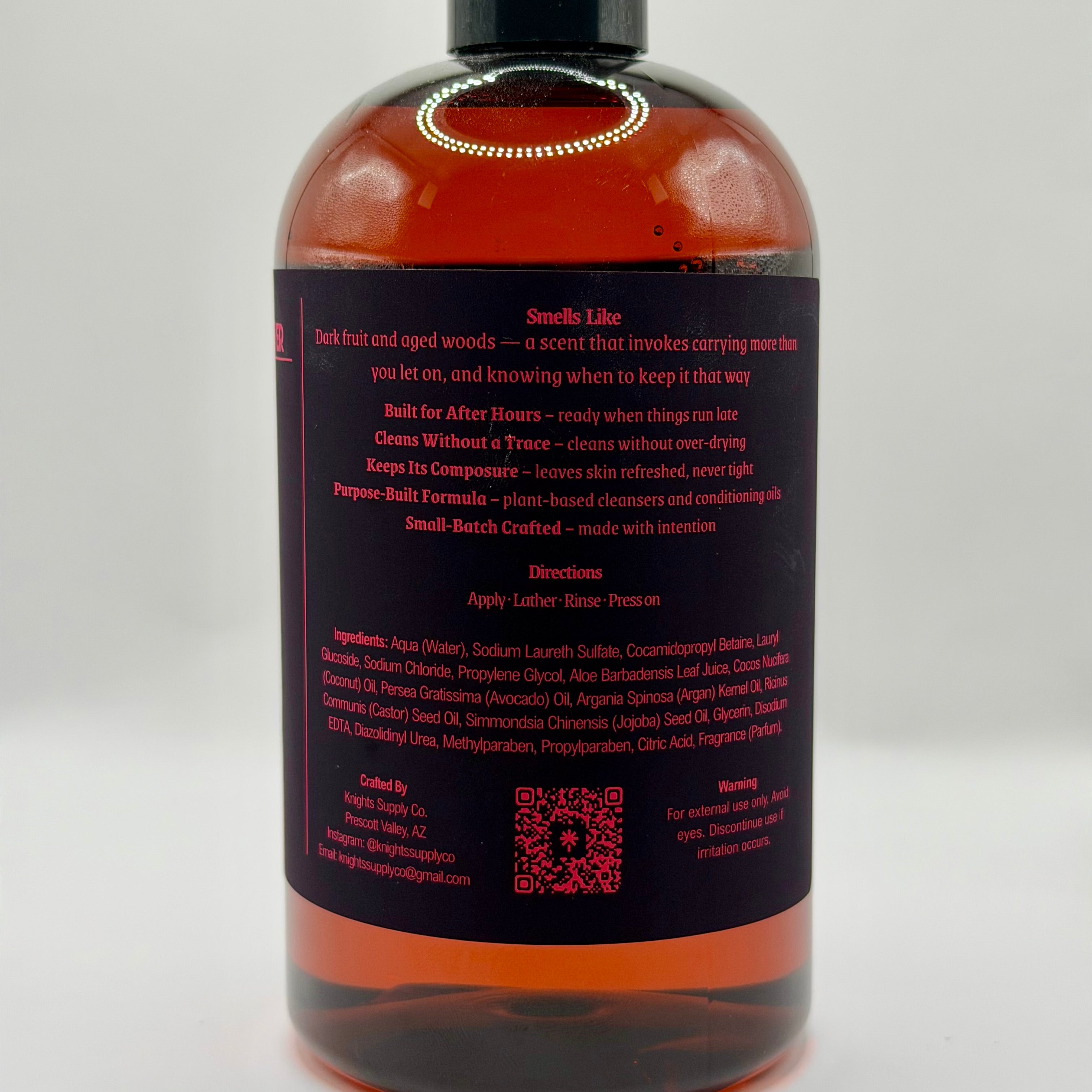 Scarlet Mystery - Black Cherry & Sandalwood Body Wash