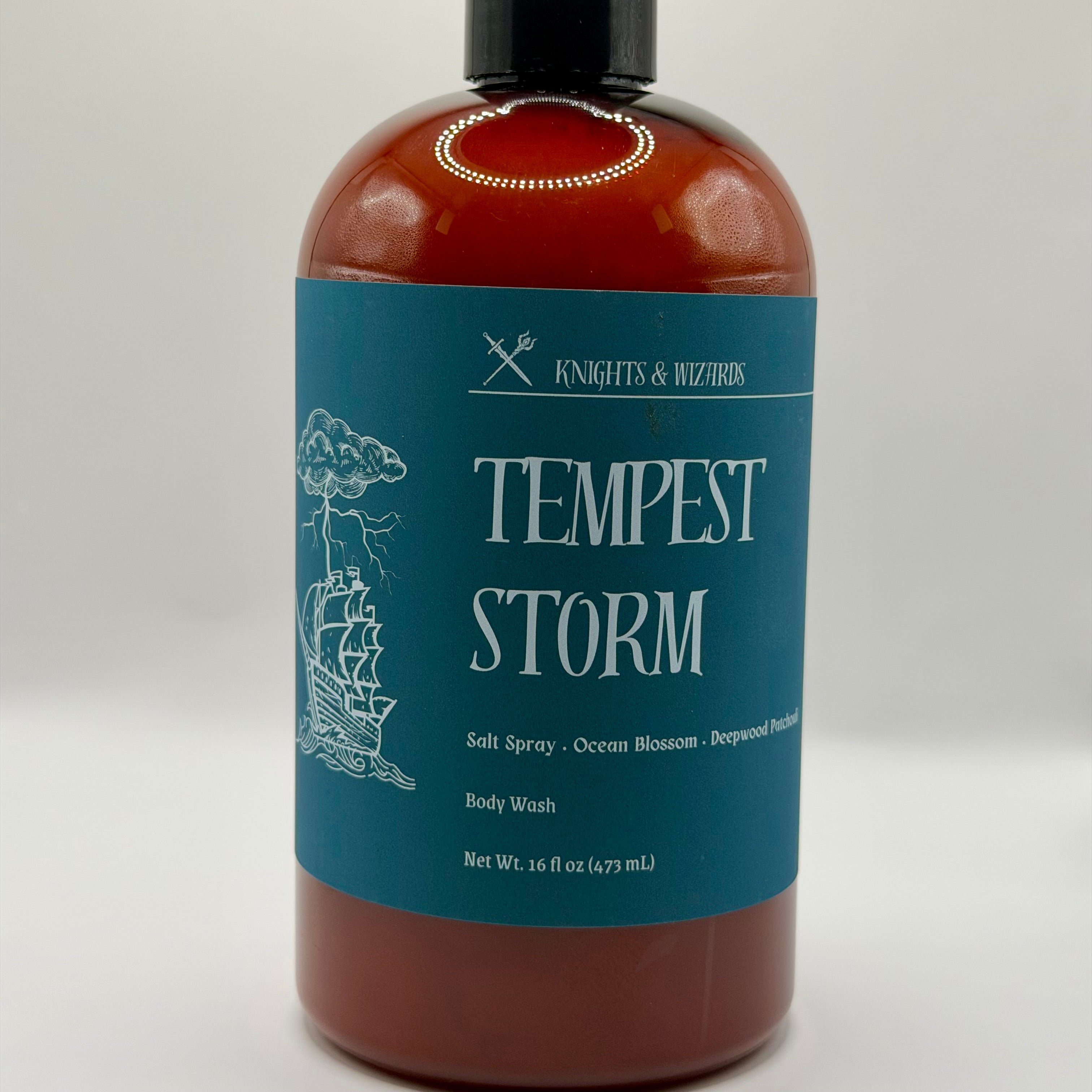 Tempest Storm - Sea Salt & Patchouli Body Wash