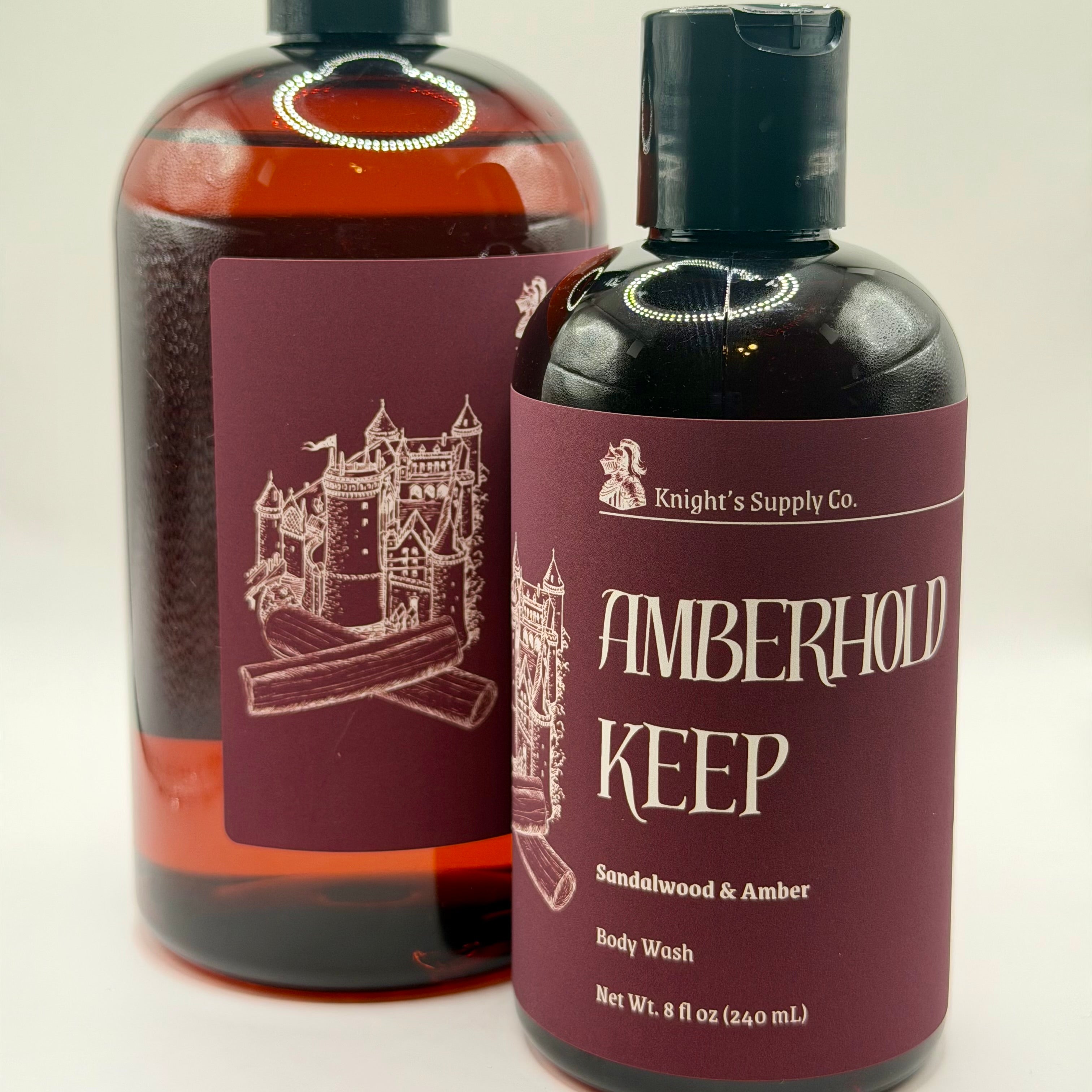Amberhold Keep - Sandalwood & Amber Body Wash