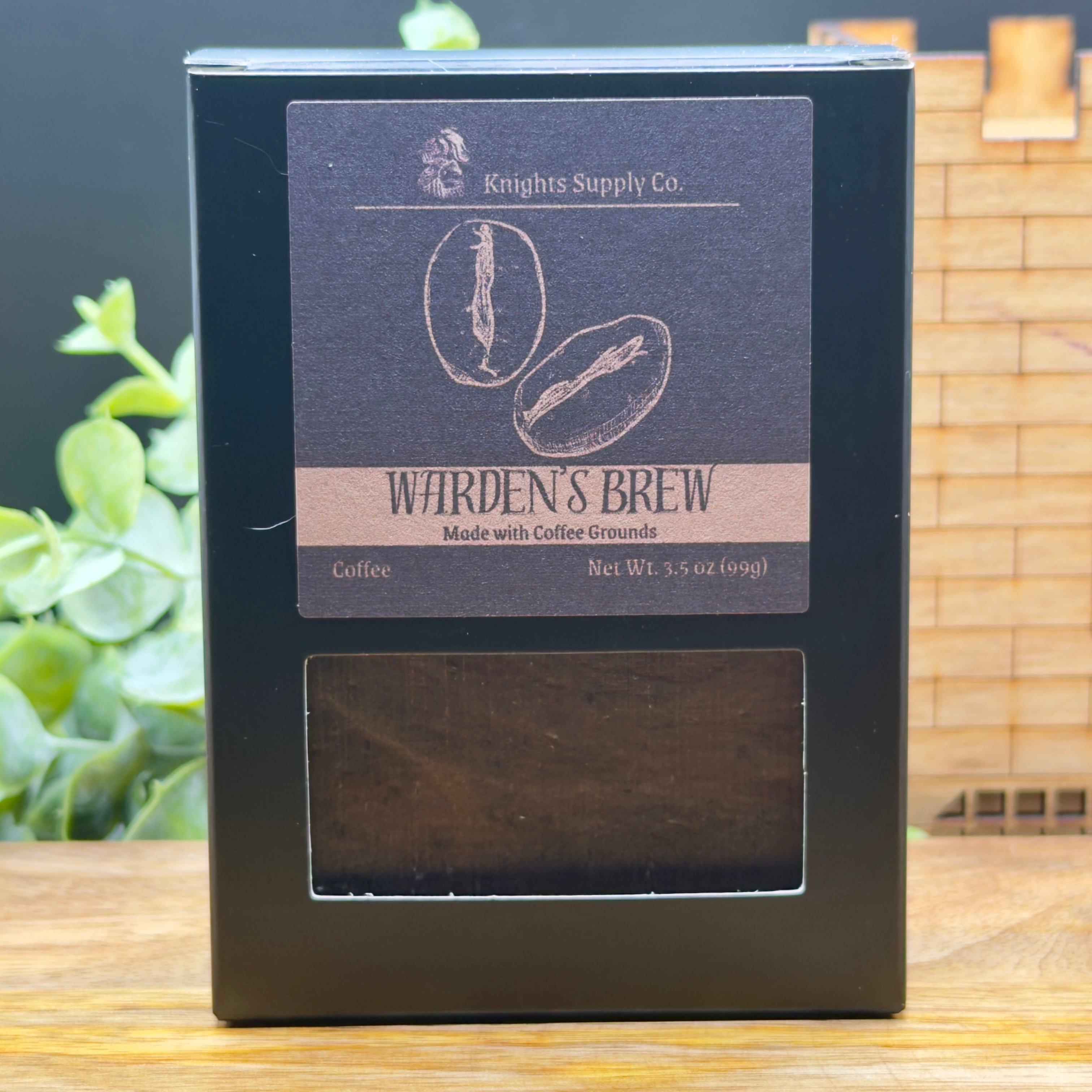 Warden's Brew - Coffee w/ French Roast Grounds