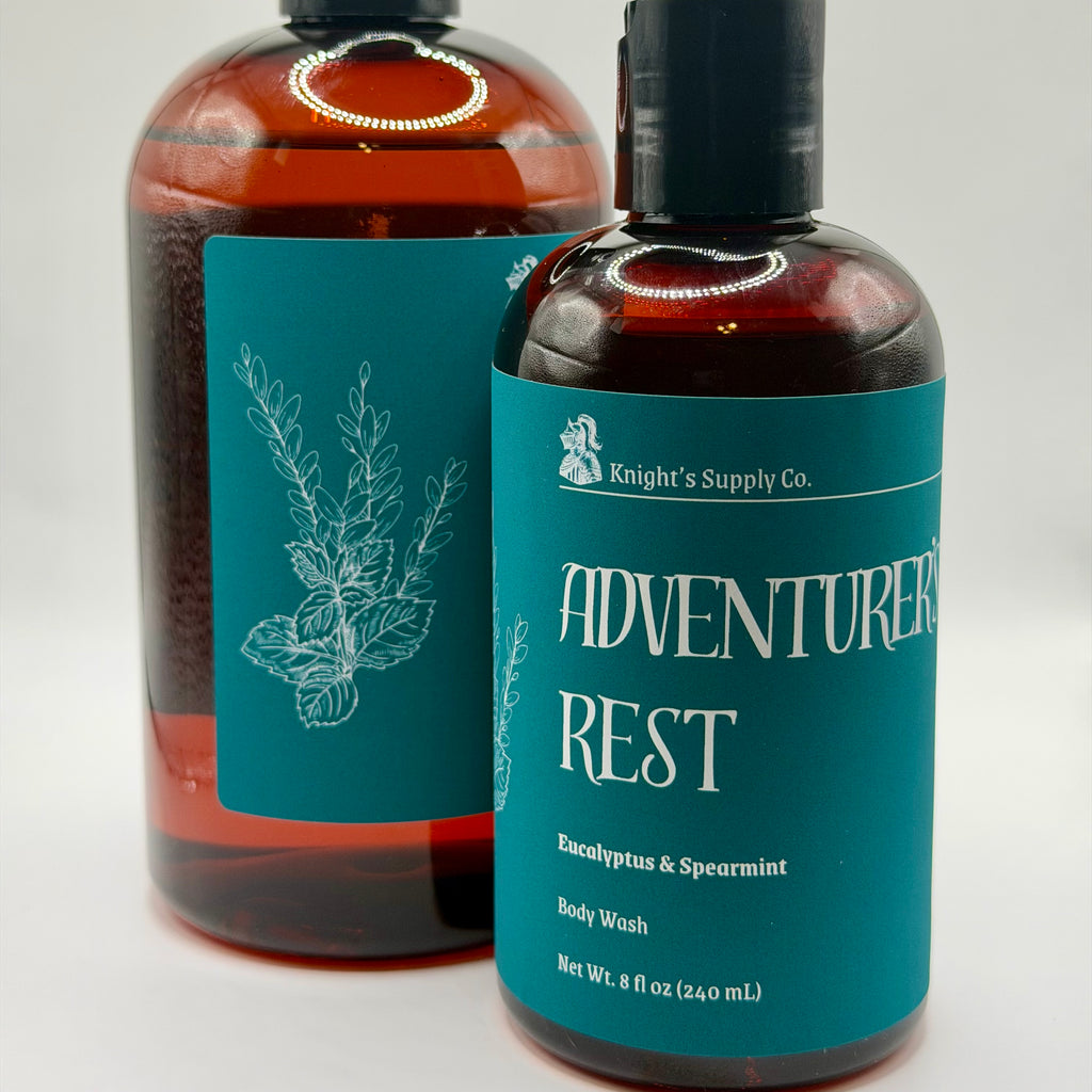 Descanso del Aventurero - Gel de Baño Eucalipto y Menta Verde