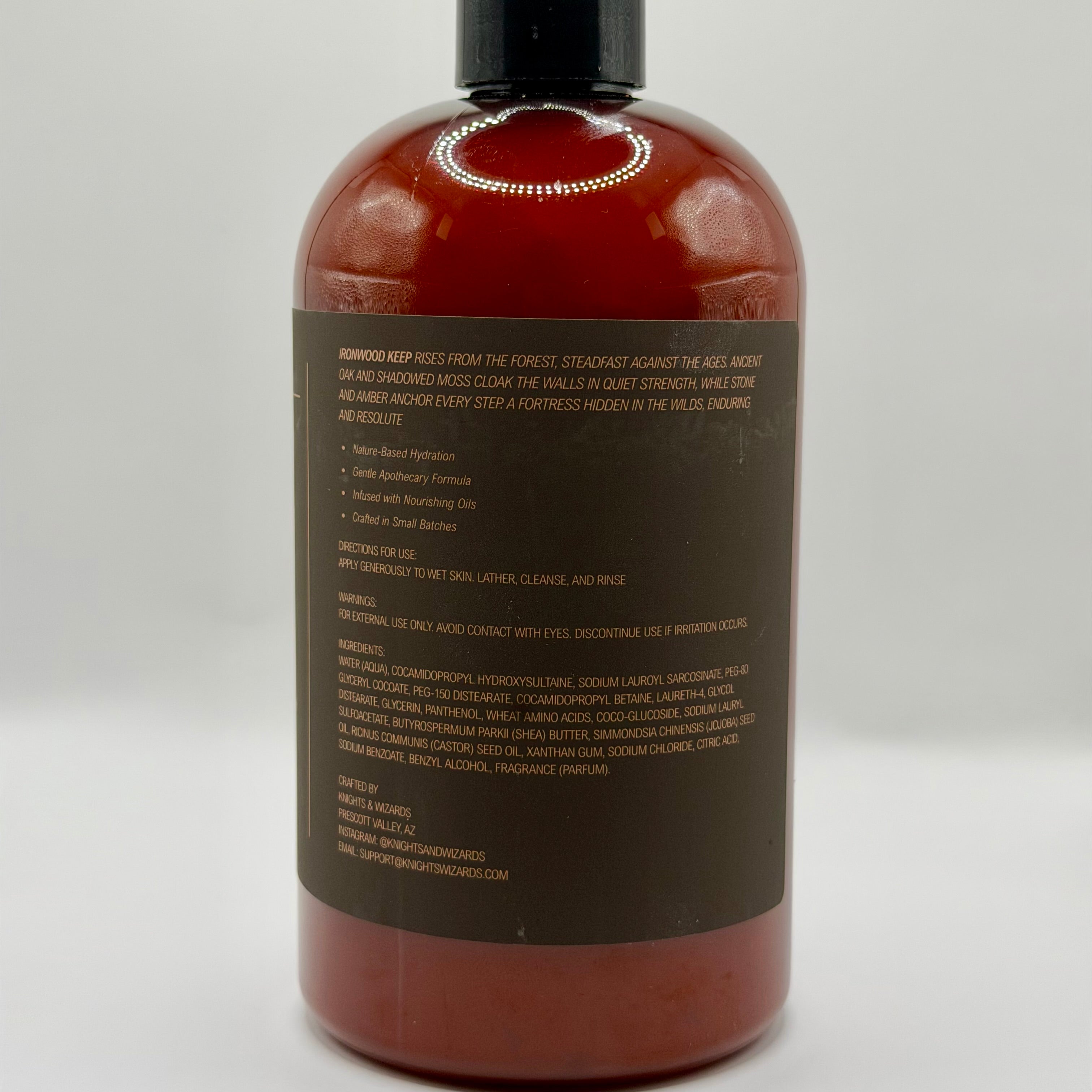 Ironwood Keep - Amber & Oakmoss Body Wash