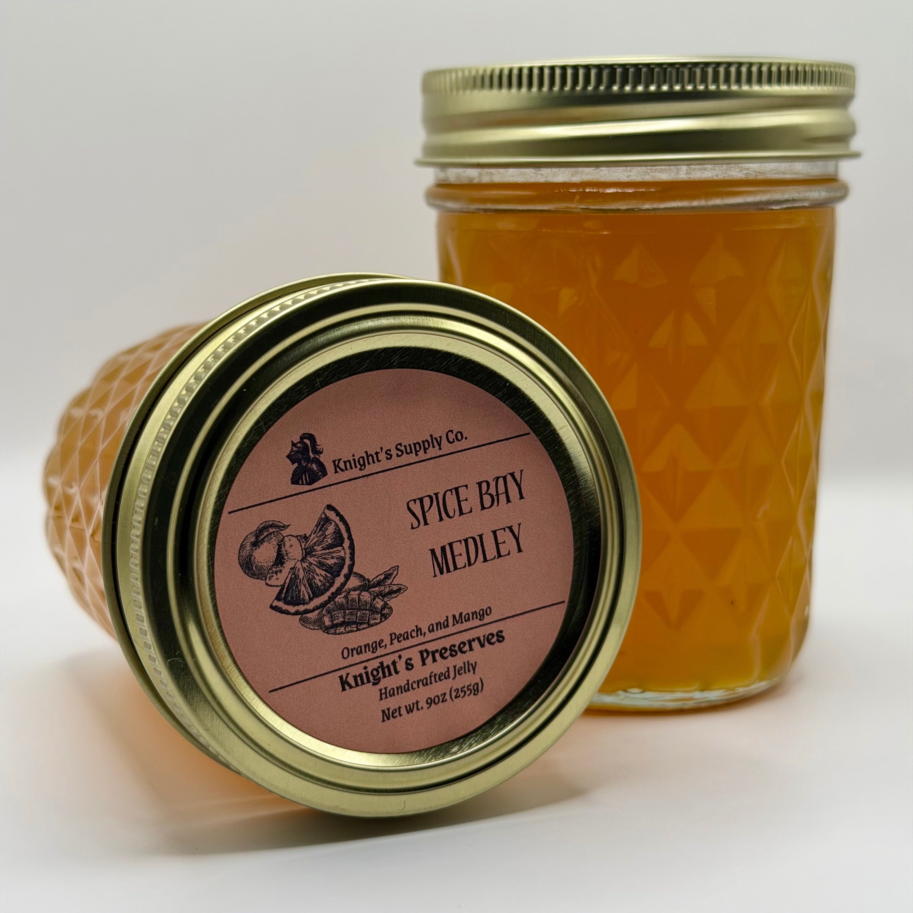 Spice Bay Medley - Orange, Peach, and Mango Jelly