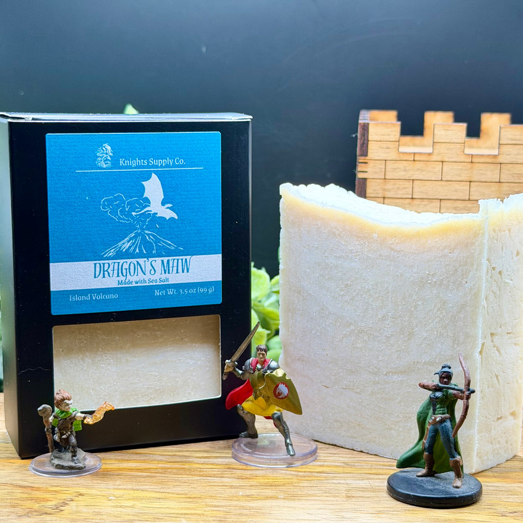 Dragon's Maw - Island Volcano w/ Sea Salt Scrub