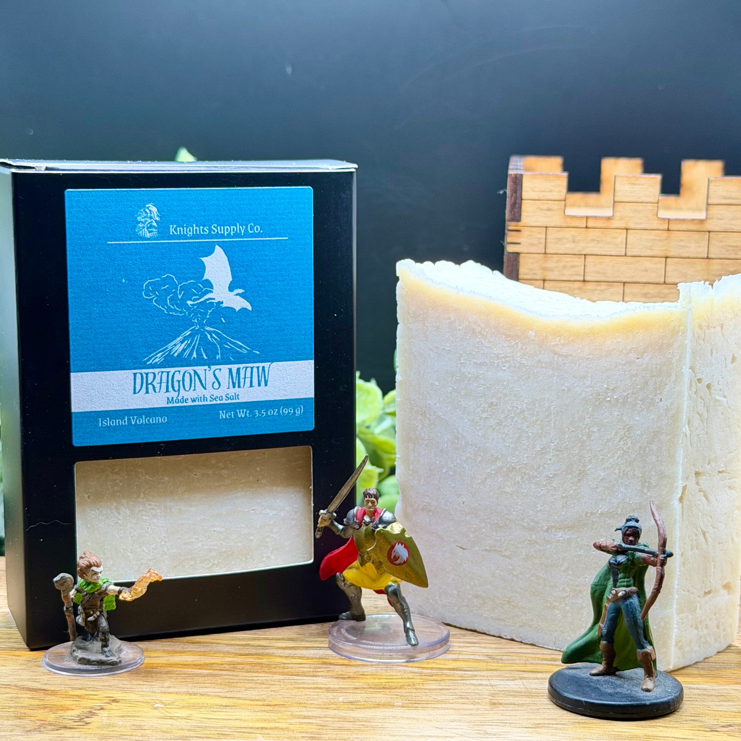 Dragon's Maw - Island Volcano w/ Sea Salt Scrub