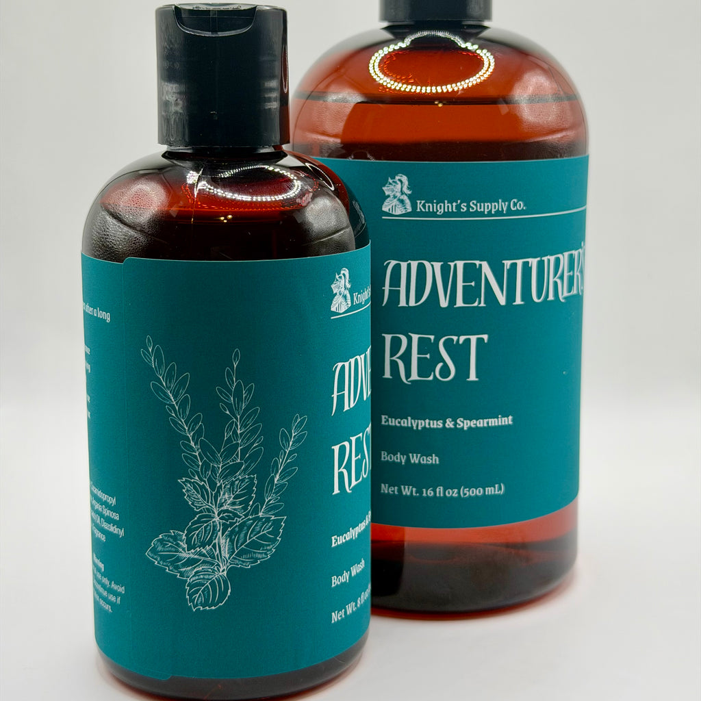 Descanso del Aventurero - Gel de Baño Eucalipto y Menta Verde