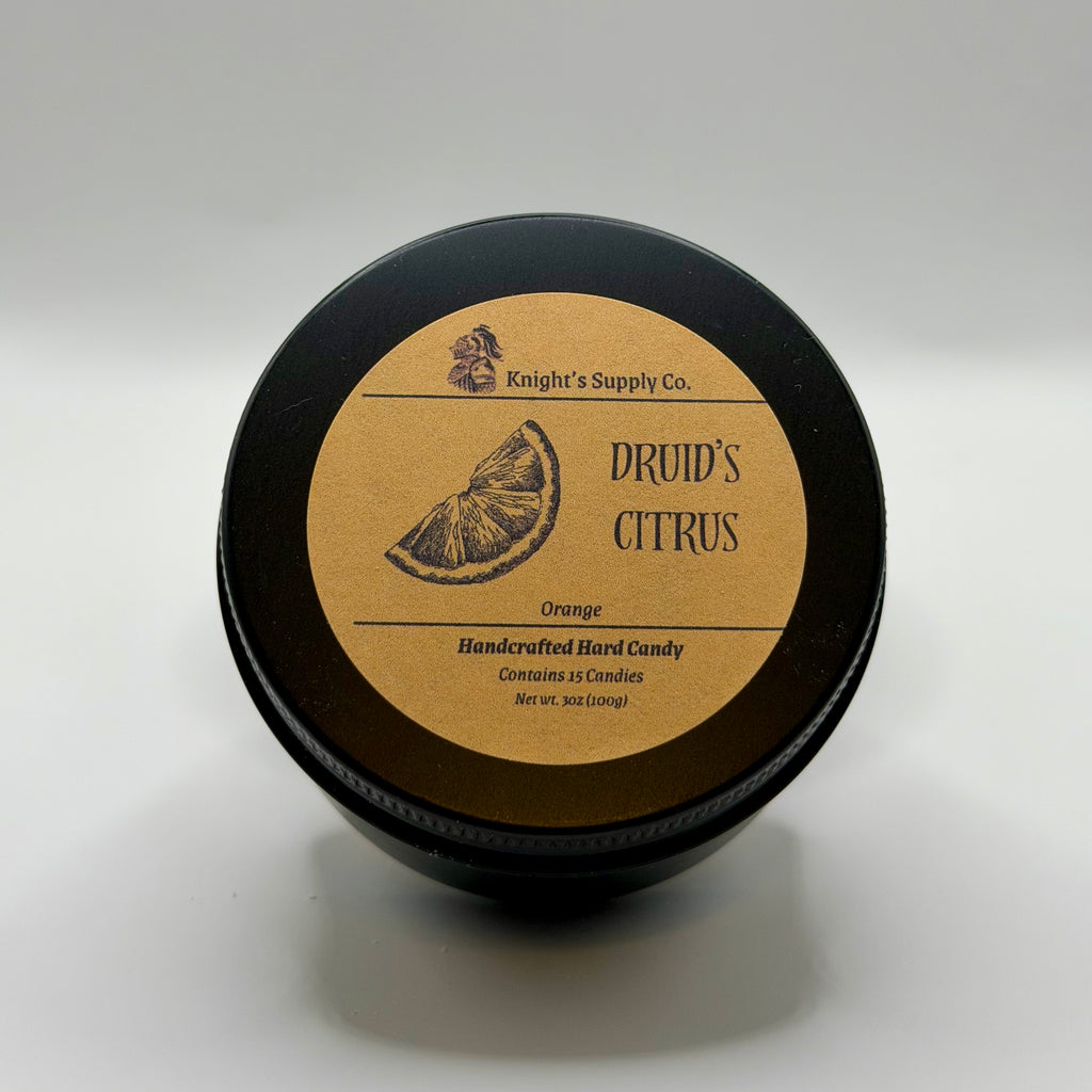Druid's Citrus - Orange Hard Candy