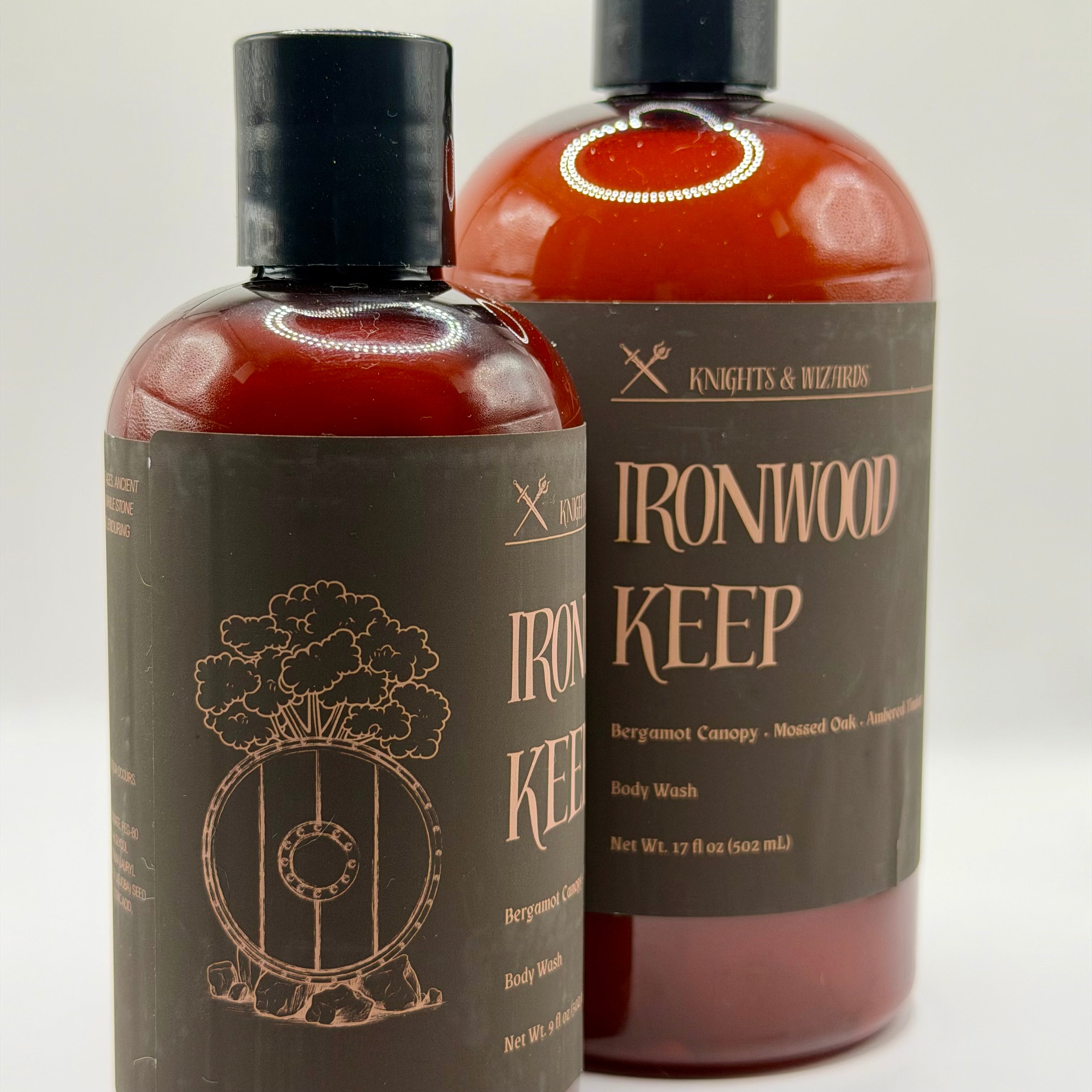 Ironwood Keep - Amber & Oakmoss Body Wash