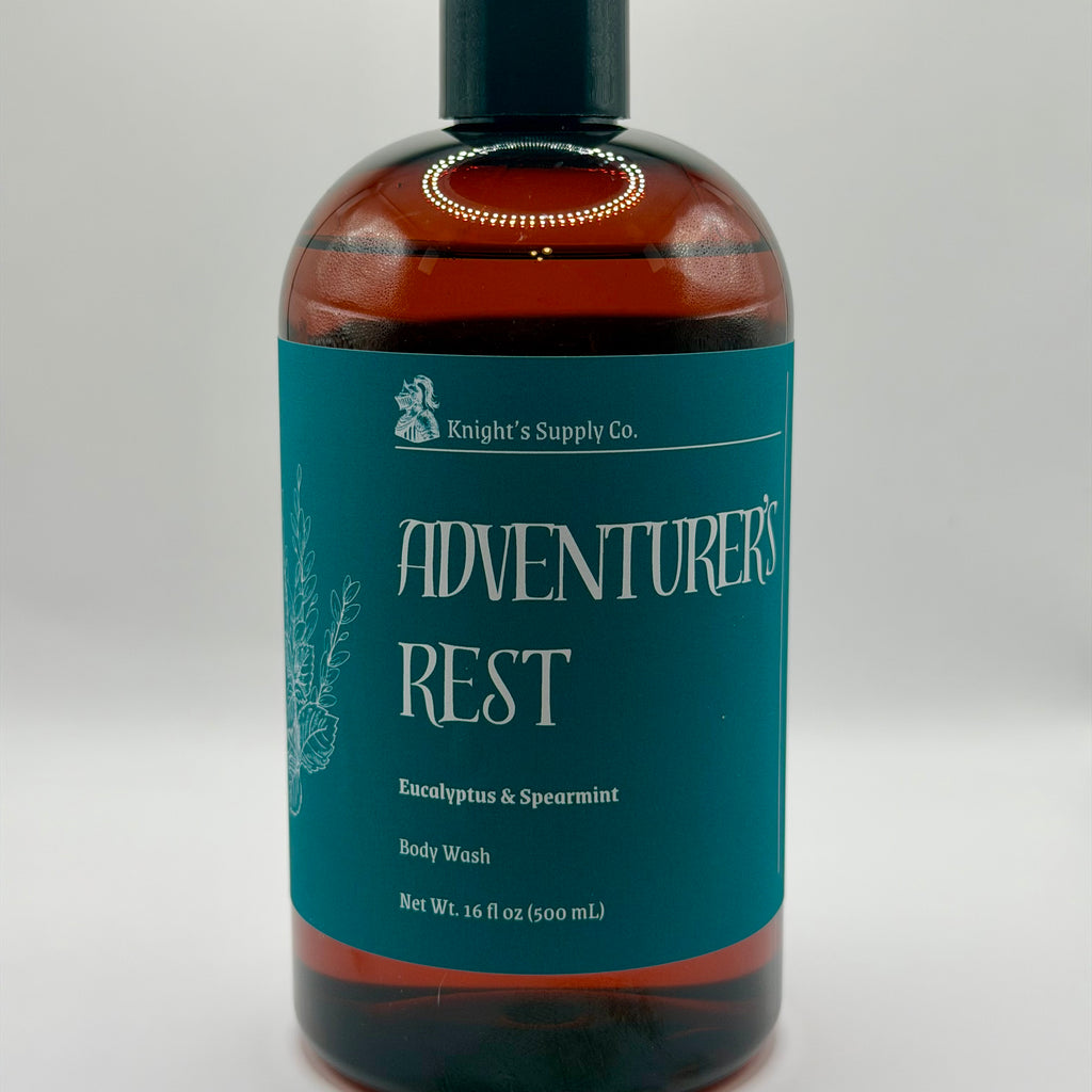 Descanso del Aventurero - Gel de Baño Eucalipto y Menta Verde