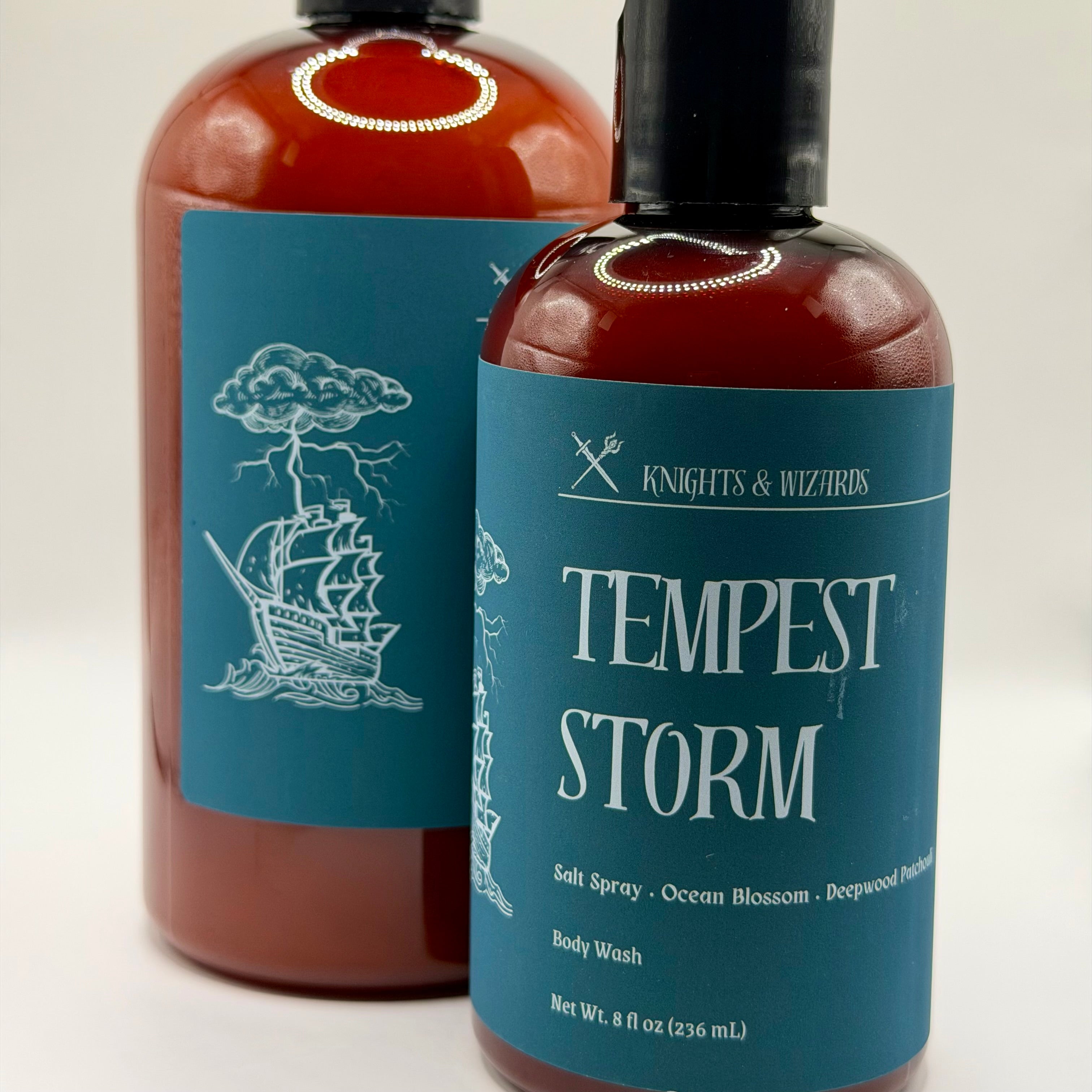 Tempest Storm - Sea Salt & Patchouli Body Wash