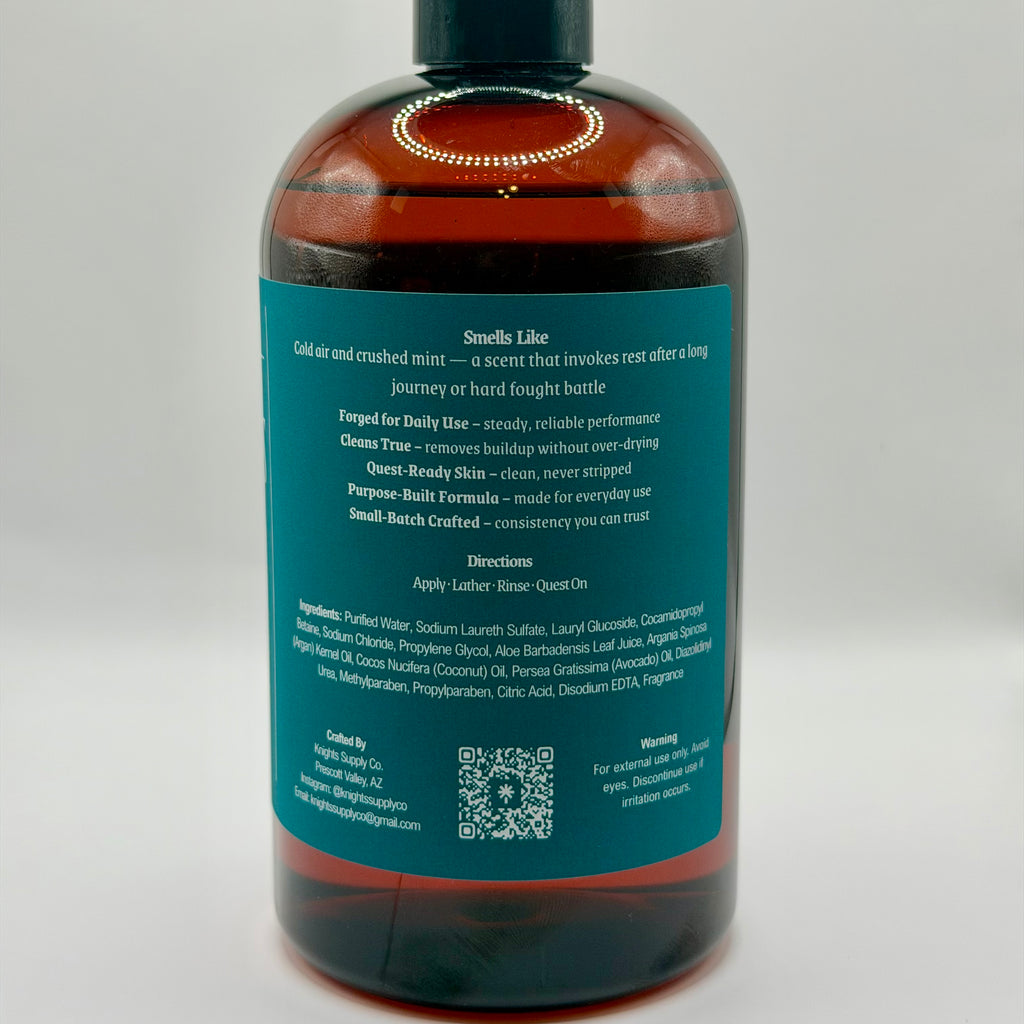 Descanso del Aventurero - Gel de Baño Eucalipto y Menta Verde