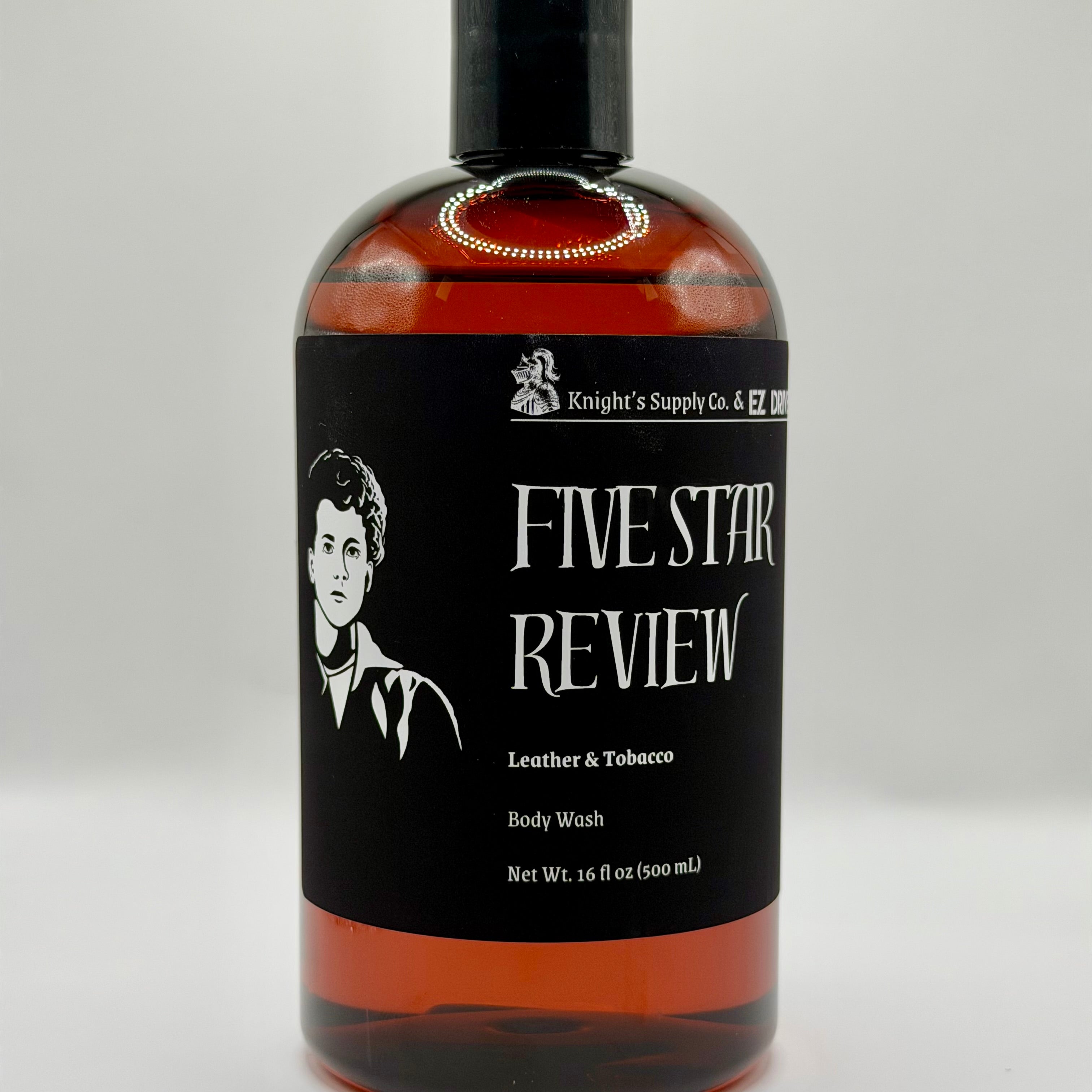 5 Star Review - Leather & Tobacco Body Wash