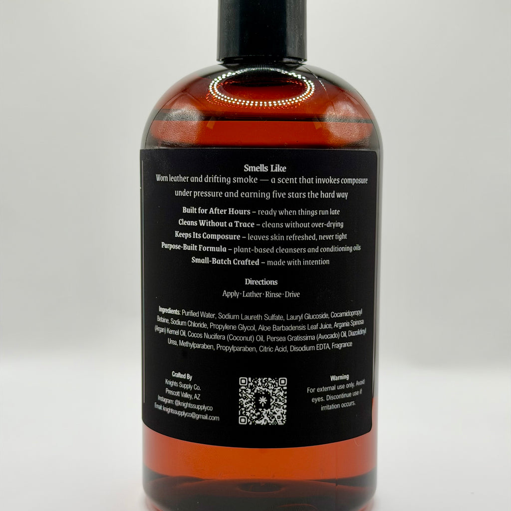 Reseña de 5 estrellas - Gel de ducha Cuero y Tabaco