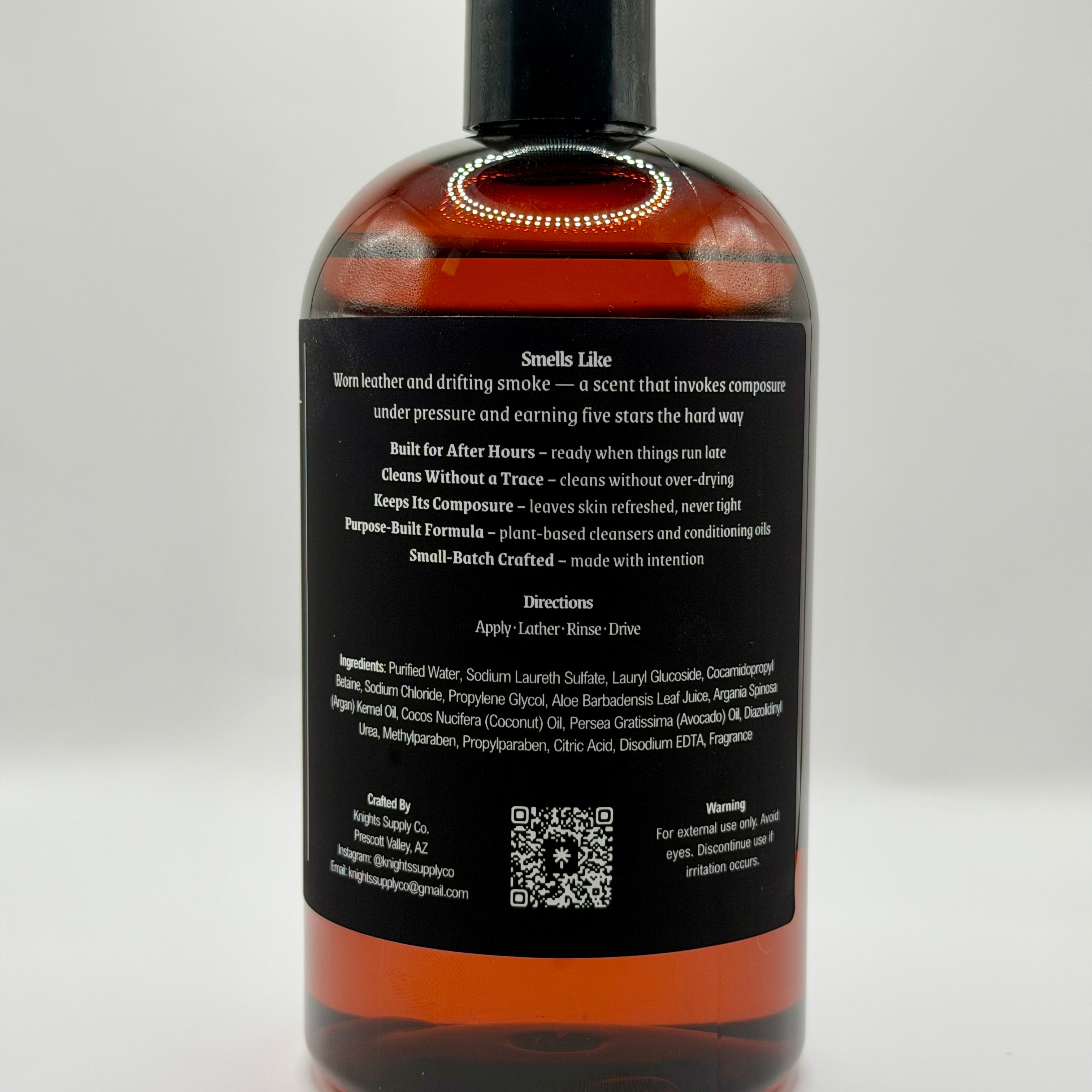 5 Star Review - Leather & Tobacco Body Wash